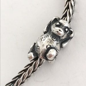 Authentic Trollbeads Cute Teddy Bead New